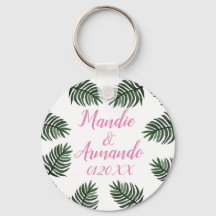 Couples Mariage de verdure tropicale