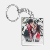 Porte-clés Couples photo élégants (Devant gauche)