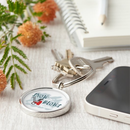 Porte-clés Coups de neige (Côté)