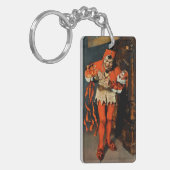 Porte-clés Cour Jester William Merritt Chase Art (Devant gauche)