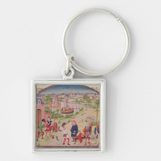 Porte-clés Courage et lâcheté (Devant)