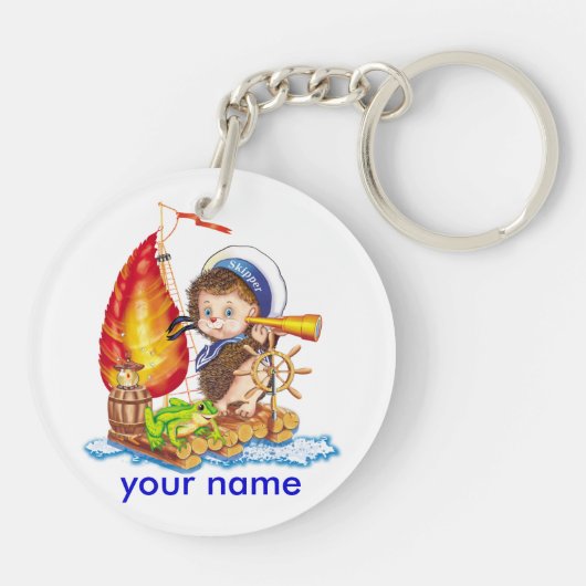 Porte-clés Courageux marin (Dos)