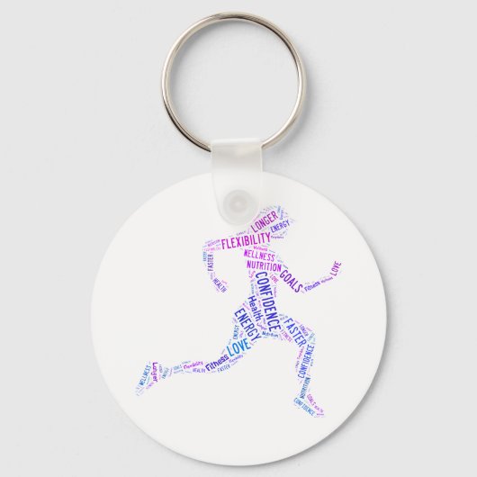Porte-clés Coureur (Recto)