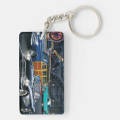 Porte-clés Coureur de cyclone (Dos)