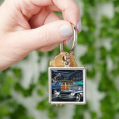 Porte-clés Coureur de cyclone (main)