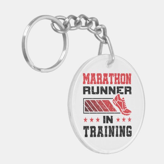 Porte-clés Coureur De Marathon En Formation (Devant gauche)