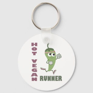 Porte-clés Coureur de Vegan Hot