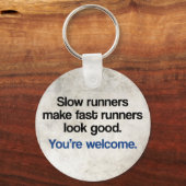 Porte-clés Coureurs lents (Recto)