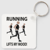 Porte-clés Courir Ascense Mon Humeur Courir (Dos)