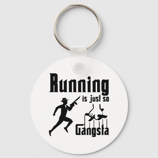 Porte-clés Courir Est Si Gangsta (Recto)