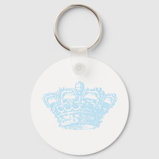 Porte-clés Couronne bleue (Recto)