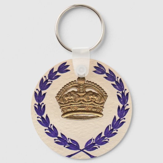 Porte-clés couronne et garland (Recto)