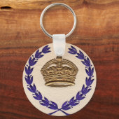 Porte-clés couronne et garland (Recto)