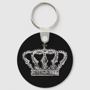 Porte-clés Couronne royale [sombre]