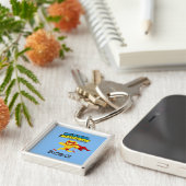 Porte-clés Courrier-Marathon de marathon du Wisconsin (Côté)