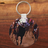 Porte-clés Course à cheval (Recto)