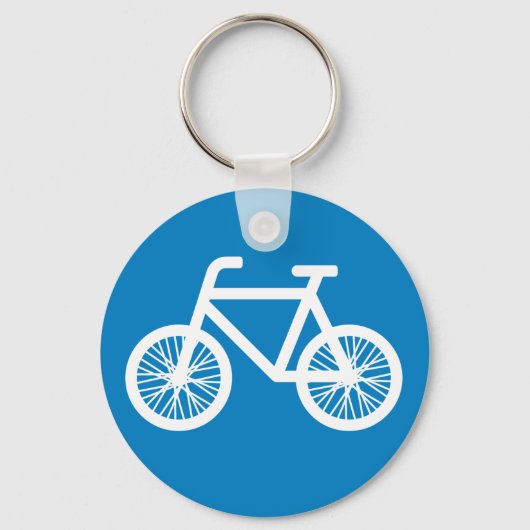 Porte-clés Course à vélo (Recto)