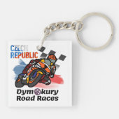 Porte-clés Course de la moto Dymokury (Dos)