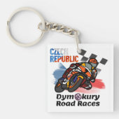 Porte-clés Course de la moto Dymokury (Devant)
