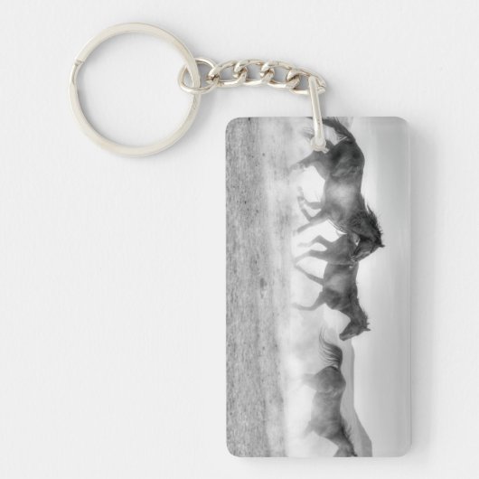 Porte-clés Course de mustang (Devant)