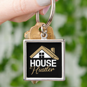 Porte-clés Courtier agent immobilier Realtor House Hustler