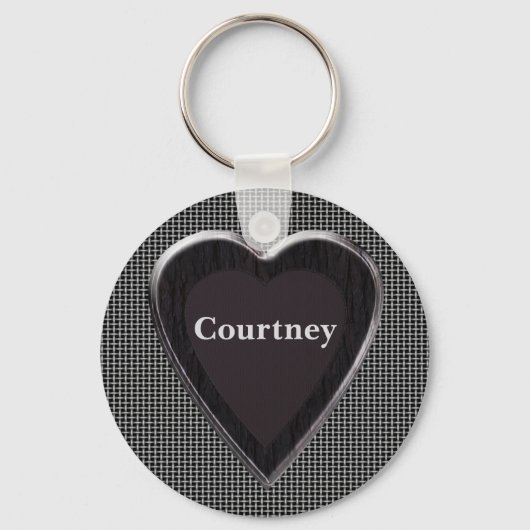 Porte-clés Courtney Stole Mon Coeur Keychain (Recto)