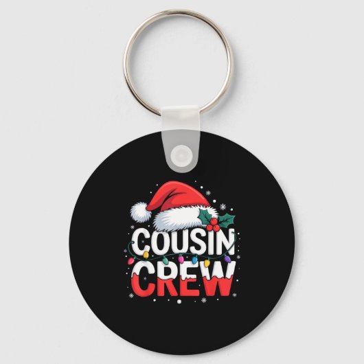 Porte-clés Cousin Crew Christmas Reindeer Antlers Hat Lights  (Recto)