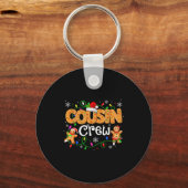 Porte-clés Cousin Crew Christmas Shirts Matching Pajamas For (Recto)