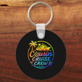 Porte-clés Cousin Cruise Crew Trocal Summer Vacation Matching (Recto)