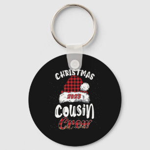 Porte-clés Cousin du Christ Crew Buffalo Red Plaid Pajamas Fa
