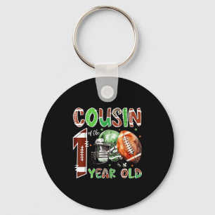 Porte-clés Cousin du garçon de 1 an pour son premier annivers