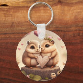 Porte-clés Coussin d'accent de mignonette petits ours (Recto)