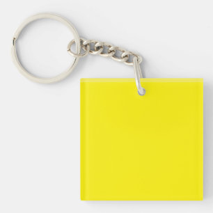 Porte-clés coussin décoratif personnalisé couleur unie simple