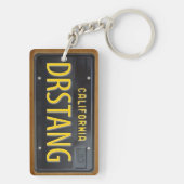 Porte-clés COUTUME 1963 de porte - clé de plaque (Dos)