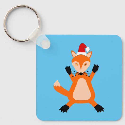 Porte-clés Coutume Noël Fox Custom (Recto)