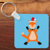 Porte-clés Coutume Noël Fox Custom (Recto)
