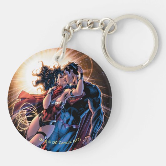 Porte-clés Couverture comique de la Ligue de Justice #12 Vari (Dos)