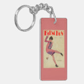 Porte-clés Couverture de magazine d'amusement de film (Devant gauche)