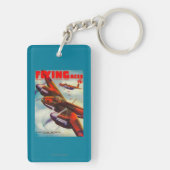 Porte-clés Couverture de magazine d'as de vol 5 (Dos)