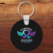 Porte-clés Couverture des ailes des frères pour la prévention (Recto)