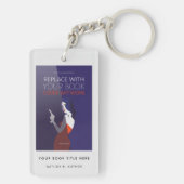 Porte-clés Couverture du livre | Auteur Lancement du livre Pr (Dos)