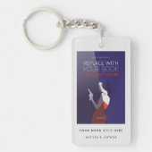 Porte-clés Couverture du livre | Auteur Lancement du livre Pr (Devant)