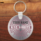 Porte-clés Couvertures de trou Brooklyn (Recto)