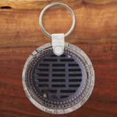 Porte-clés Couvre-trou et porte - clé en pavé (Recto)