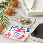 Porte-clés COVID19 (Devant Droit)