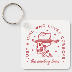 Porte-clés Cow-girl amoureux cowgirl esthétique