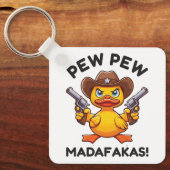 Porte-clés Cowboy Duck Sheriff (Recto)