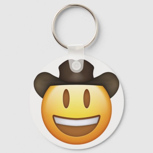 Porte-clés Cowboy Emoji (Recto)