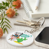 Porte-clés Cowboy et cheval (Devant Droit)