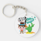 Porte-clés Cowboy et cheval (Devant)